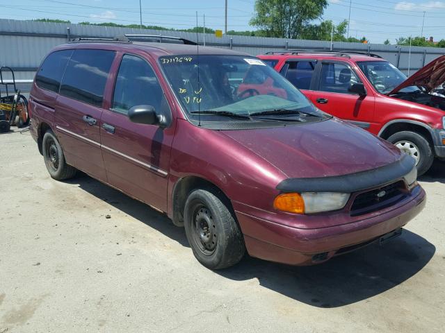 2FMZA5148WBD36369 - 1998 FORD WINDSTAR W BURGUNDY photo 1