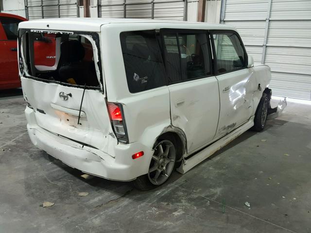 JTLKT324X50212496 - 2005 TOYOTA SCION XB თეთრი ფოტო 4