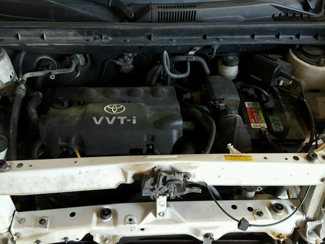 JTLKT324X50212496 - 2005 TOYOTA SCION XB თეთრი ფოტო 7