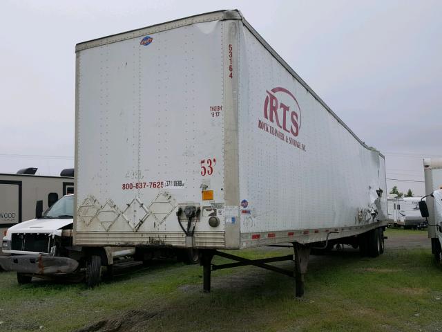 1UYVS25379P676935 - 2009 UTILITY TRAILER WHITE photo 2