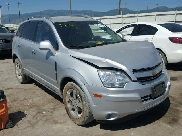 3GNFL3EK0DS512506 - 2013 CHEVROLET CAPTIVA LT SILVER photo 1