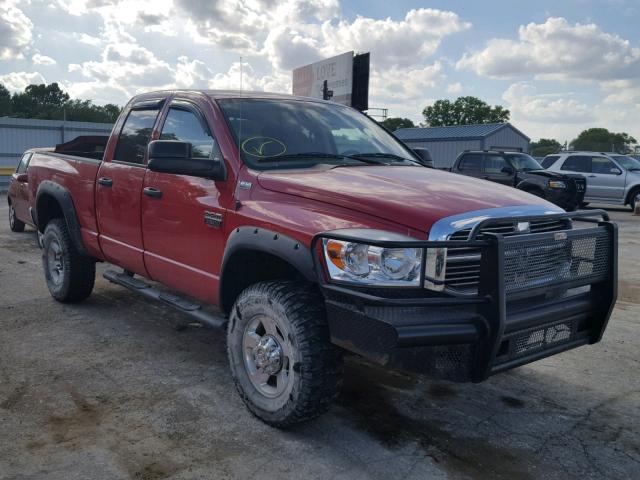 3D7KS28T09G501174 - 2009 DODGE RAM 2500 RED photo 1