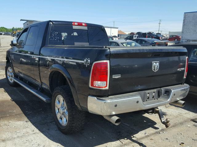 3C6UR5NJ4EG123476 - 2014 RAM 2500 LARAM BLACK photo 3