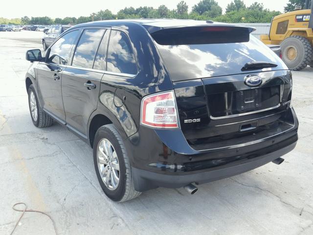 2FMDK39C79BA92760 - 2009 FORD EDGE LIMIT BLACK photo 3