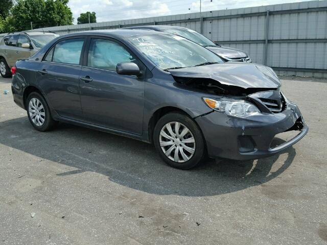 5YFBU4EE5DP095174 - 2013 TOYOTA COROLLA BA GRAY photo 1