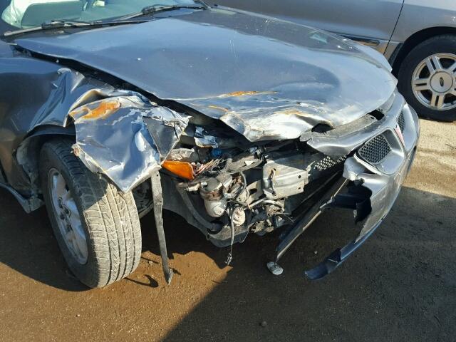 1G2NF52E54M502659 - 2004 PONTIAC GRAND AM S 灰色 照片 10