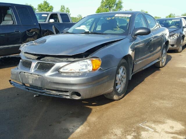 1G2NF52E54M502659 - 2004 PONTIAC GRAND AM S 灰色 照片 2