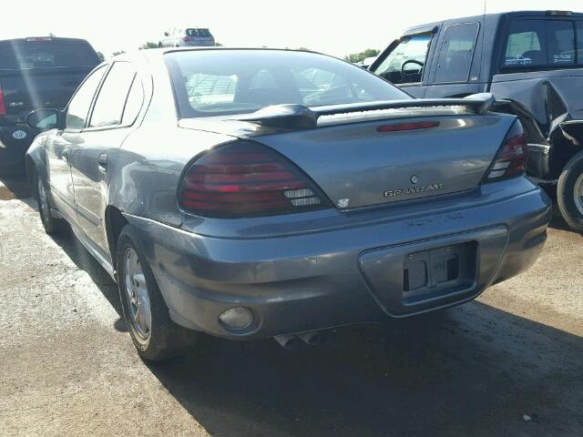 1G2NF52E54M502659 - 2004 PONTIAC GRAND AM S 灰色 照片 3
