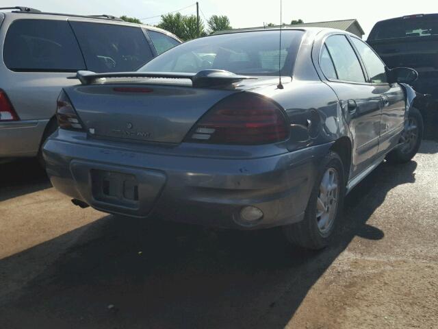 1G2NF52E54M502659 - 2004 PONTIAC GRAND AM S 灰色 照片 4