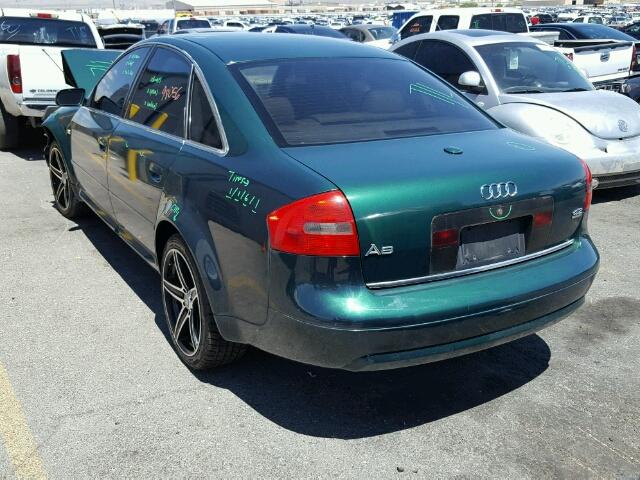 WAUZL54B5YN081967 - 2000 AUDI A6 4.2 QUA GREEN photo 3