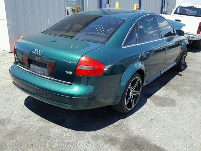 WAUZL54B5YN081967 - 2000 AUDI A6 4.2 QUA GREEN photo 4