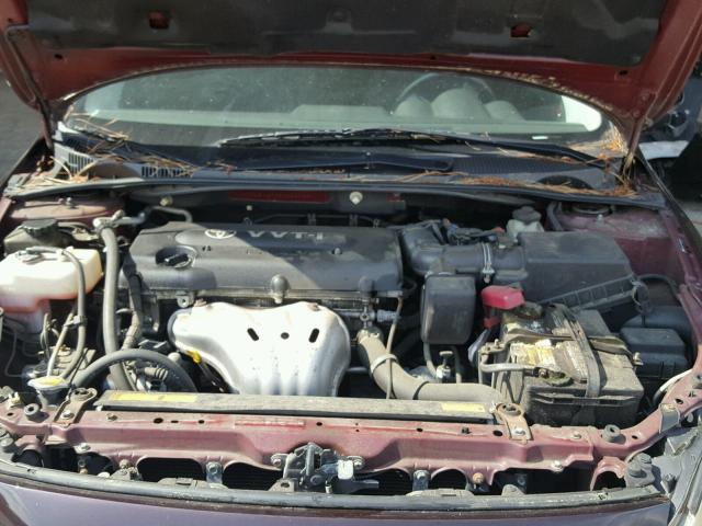 JTKDE167490286082 - 2009 TOYOTA SCION TC 栗色 照片 7