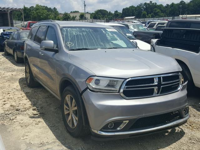 1C4RDHDG3FC849628 - 2015 DODGE DURANGO LI SILVER photo 1