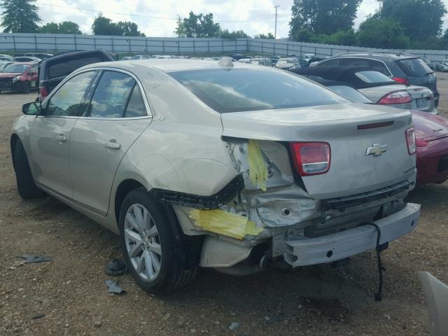 1G11E5SA3DF307330 - 2013 CHEVROLET MALIBU 2LT GOLD photo 3