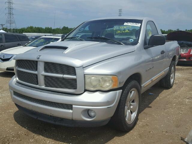 1D7HA16D83J672005 - 2003 DODGE RAM 1500 SILVER photo 2