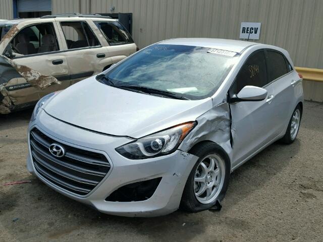 KMHD35LH6GU329386 - 2016 HYUNDAI ELANTRA GT SILVER photo 2