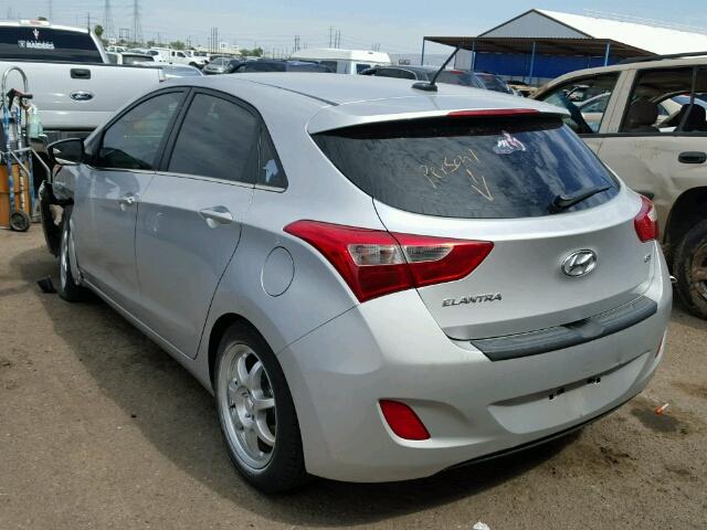 KMHD35LH6GU329386 - 2016 HYUNDAI ELANTRA GT SILVER photo 3