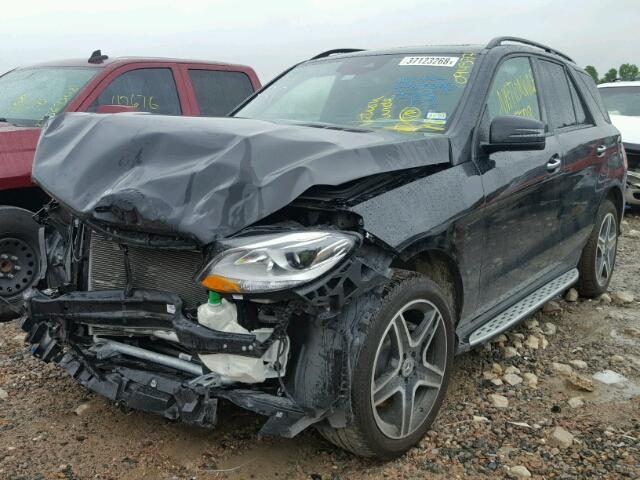 4JGDA5JB2JB094377 - 2018 MERCEDES-BENZ GLE 350 BLACK photo 2