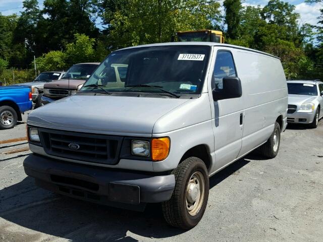 1FTRE14W66HA53910 - 2006 FORD ECONOLINE GRAY photo 2