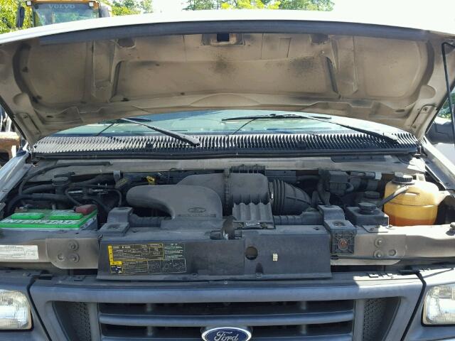 1FTRE14W66HA53910 - 2006 FORD ECONOLINE GRAY photo 7