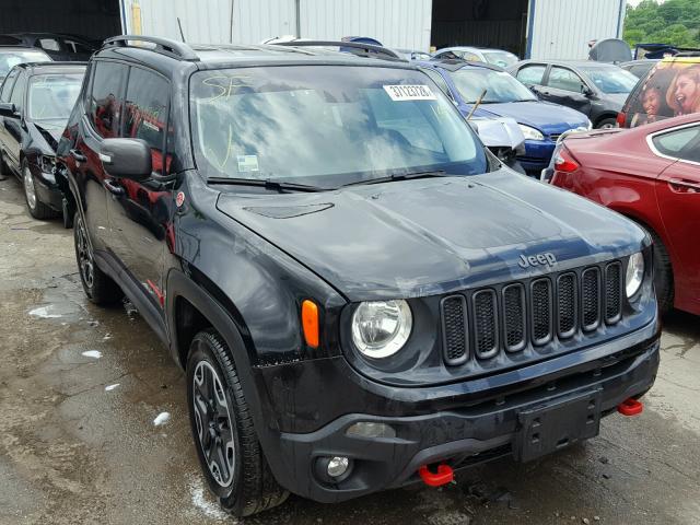 ZACCJBCT0FPB66461 - 2015 JEEP RENEGADE T BLACK photo 1