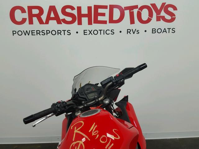 JKAEXEE12CDA00608 - 2012 KAWASAKI EX650 EC RED photo 8