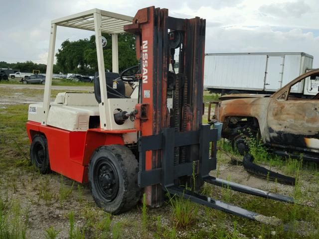 WFD3920209 - 2002 NISSAN FORK LIFT TWO TONE photo 1