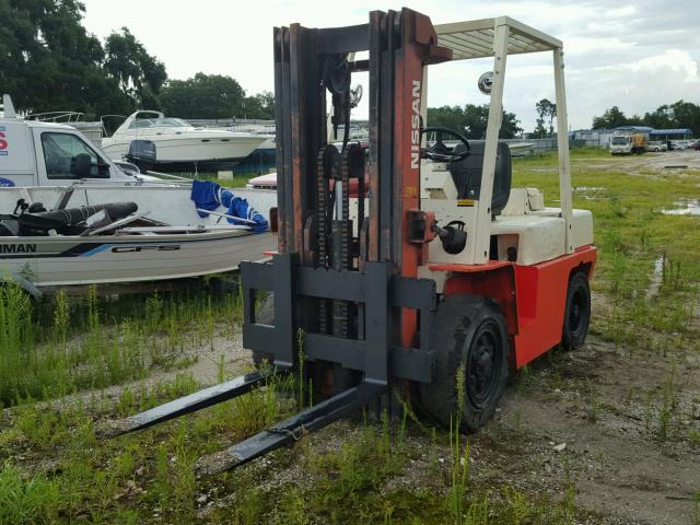 WFD3920209 - 2002 NISSAN FORK LIFT TWO TONE photo 2