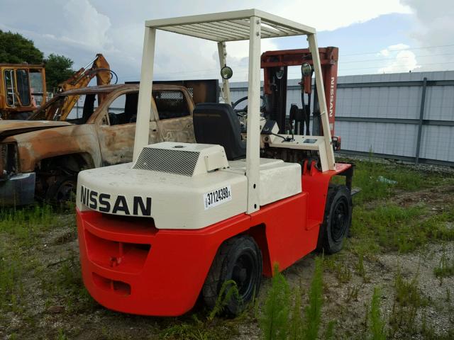 WFD3920209 - 2002 NISSAN FORK LIFT TWO TONE photo 4
