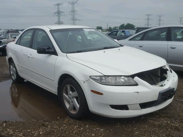 1YVFP80C035M32507 - 2003 MAZDA 6 I WHITE photo 1