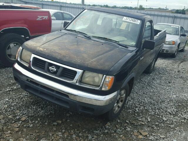 1N6DD21S1XC304252 - 1999 NISSAN FRONTIER X BLACK photo 2