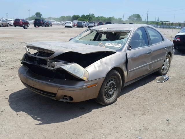 1MEFM50UX5A608638 - 2005 MERCURY SABLE GS GOLD photo 2