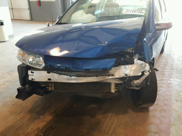 1G8AJ52F53Z163155 - 2003 SATURN ION LEVEL BLUE photo 9