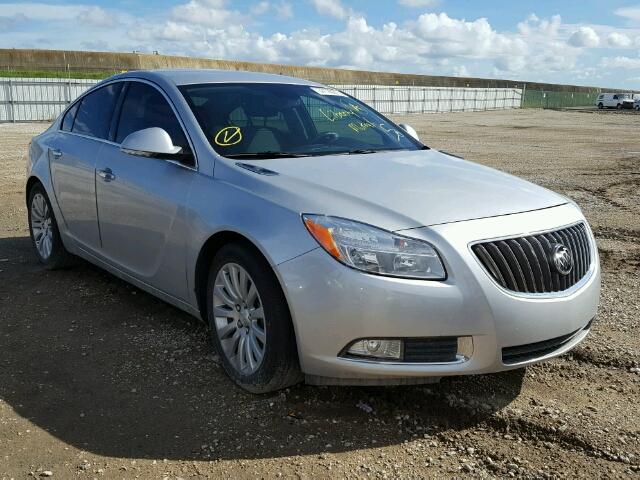 2G4GS5EV9D9182735 - 2013 BUICK REGAL PREM GRAY photo 1