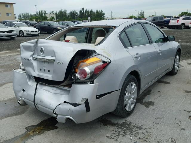 1N4AL2AP3CC208949 - 2012 NISSAN ALTIMA BAS SILVER photo 4