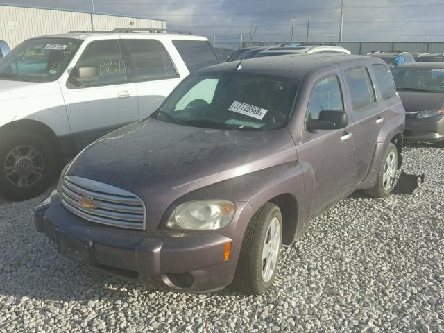 3GNDA13DX7S542588 - 2007 CHEVROLET HHR LS PURPLE photo 2