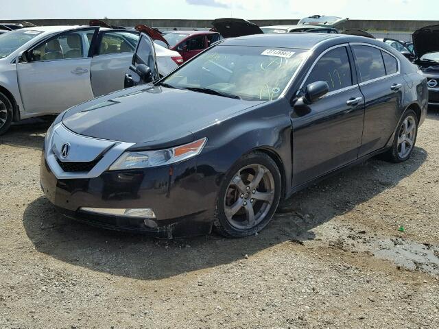 19UUA8F58AA005931 - 2010 ACURA TL BLACK photo 2