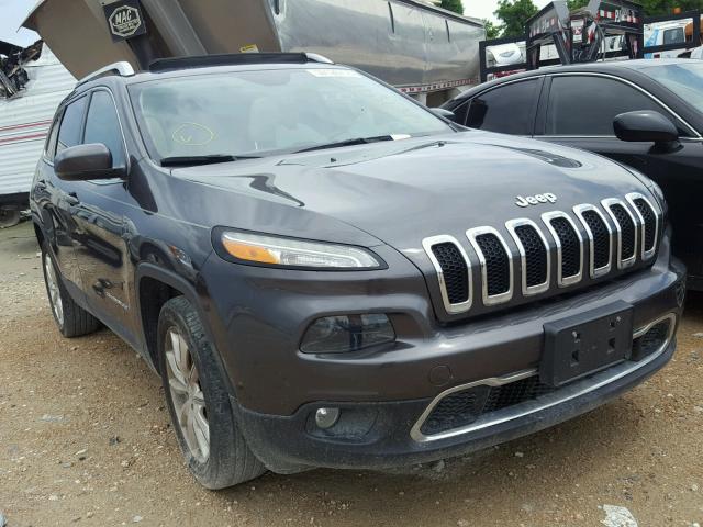 1C4PJLDS7FW579356 - 2015 JEEP CHEROKEE L GRAY photo 1