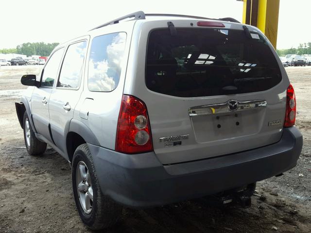 4F2YZ02Z26KM20621 - 2006 MAZDA TRIBUTE I GRAY photo 3