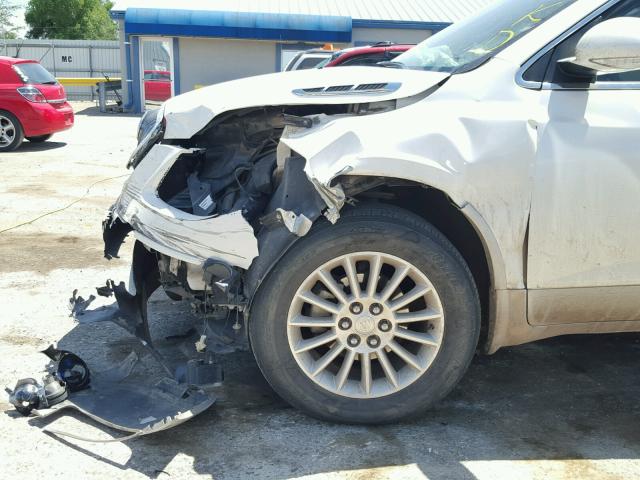 5GAKRCED7CJ290149 - 2012 BUICK ENCLAVE CREAM photo 10