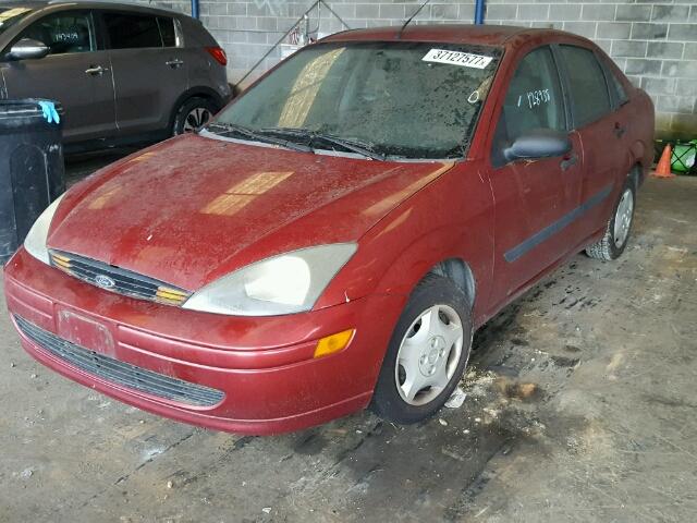 1FAFP33P83W259407 - 2003 FORD FOCUS LX RED photo 2