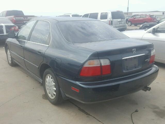 1HGCD5654TA028532 - 1996 HONDA ACCORD EX GREEN photo 3