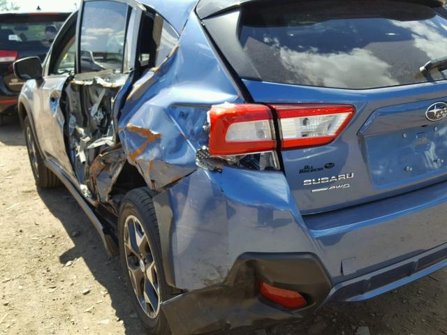 JF2GTABC3JH265647 - 2018 SUBARU CROSSTREK BLUE photo 10