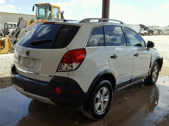 3GSCL33P69S574174 - 2009 SATURN VUE XE WHITE photo 4