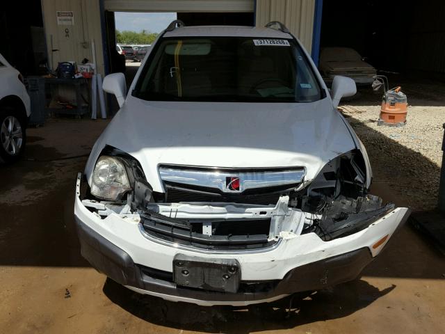 3GSCL33P69S574174 - 2009 SATURN VUE XE WHITE photo 9