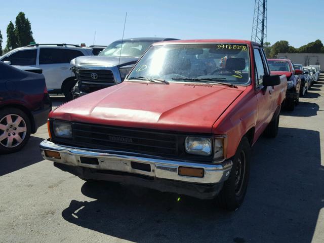 JT4RN70P0J0052504 - 1988 TOYOTA PICKUP XTR RED photo 2