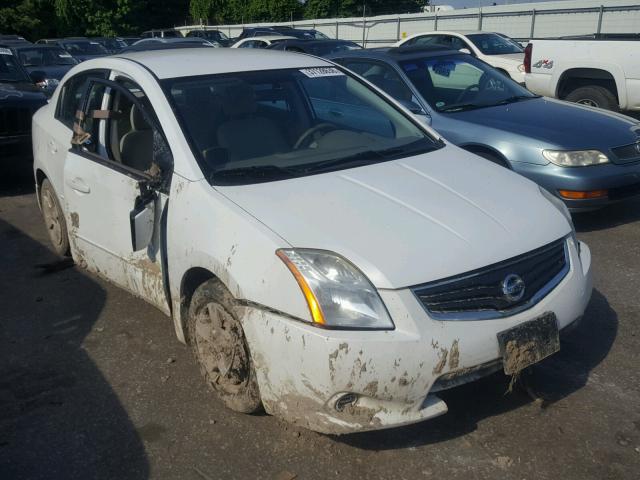 3N1AB6AP0CL753308 - 2012 NISSAN SENTRA 2.0 WHITE photo 1