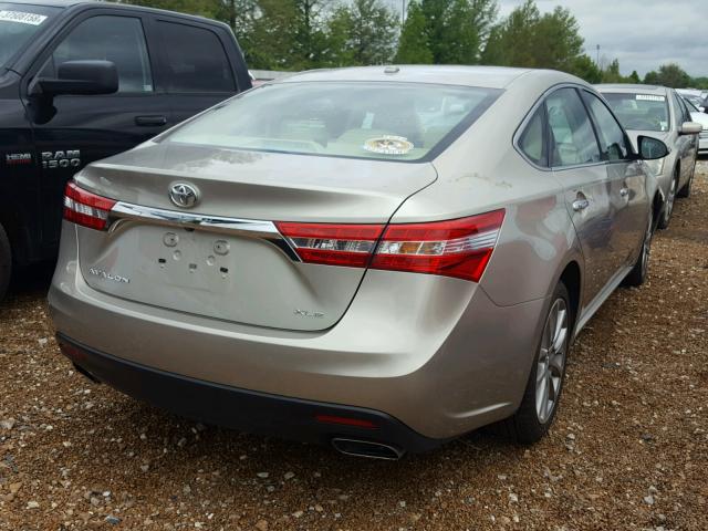 4T1BK1EB5EU133108 - 2014 TOYOTA AVALON BAS Gold Foto 4