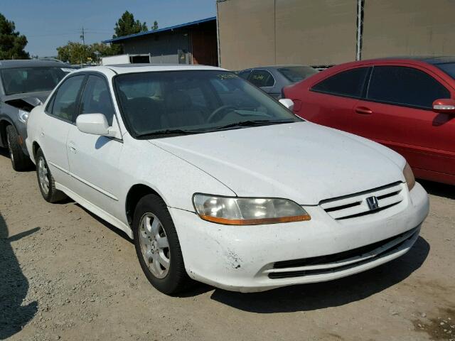 1HGCG56681A124421 - 2001 HONDA ACCORD EX WHITE photo 1