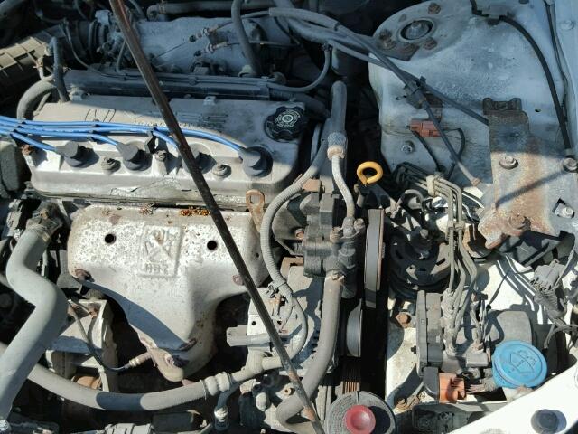 1HGCG56681A124421 - 2001 HONDA ACCORD EX WHITE photo 9